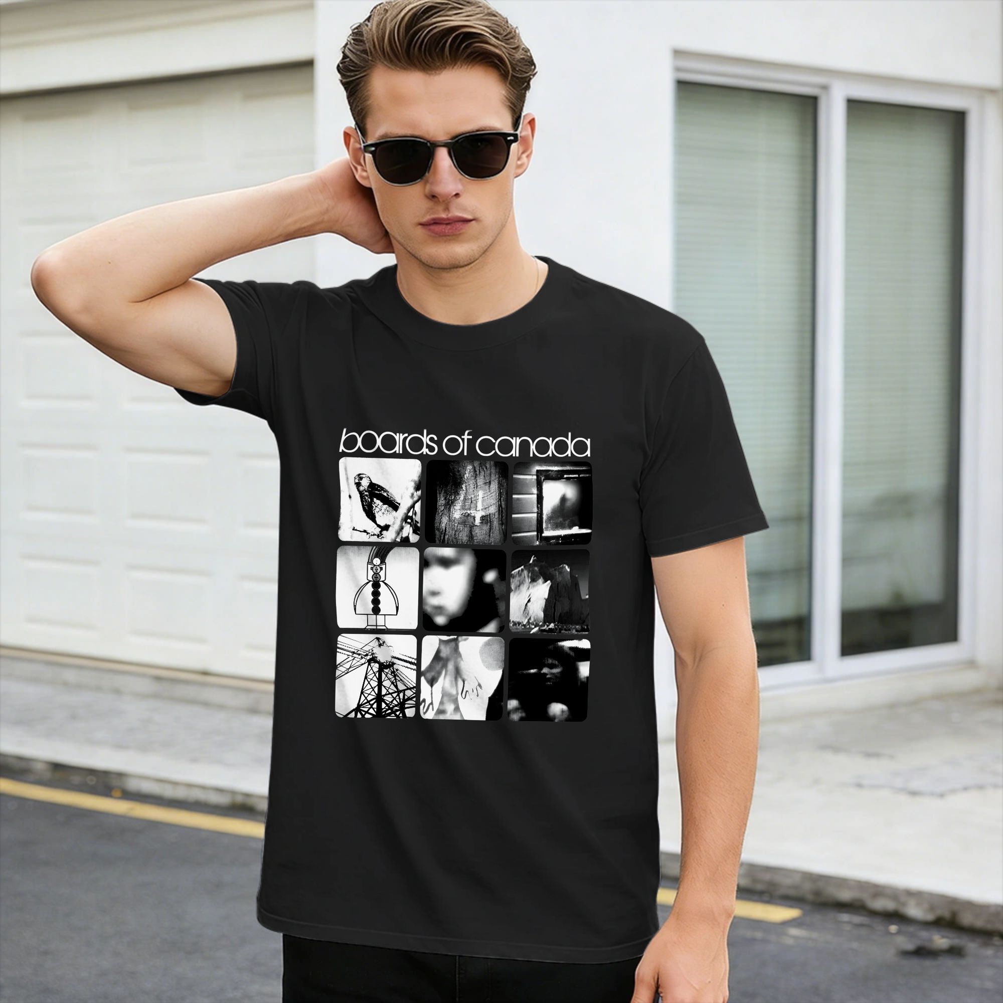 Summer Clothing Canada - T-shirt streetwear d'été Boards of Canada,