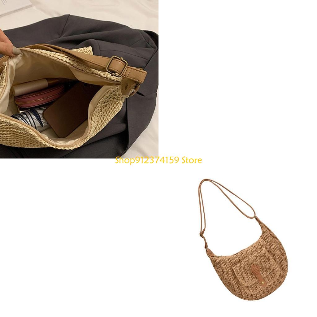 Beach Bag Straw - G5AE – plage en paille pour