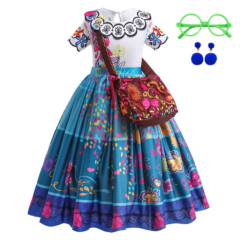 Summer Kids Clothing - Filles princesse Costume enfants Encanto Halloween
