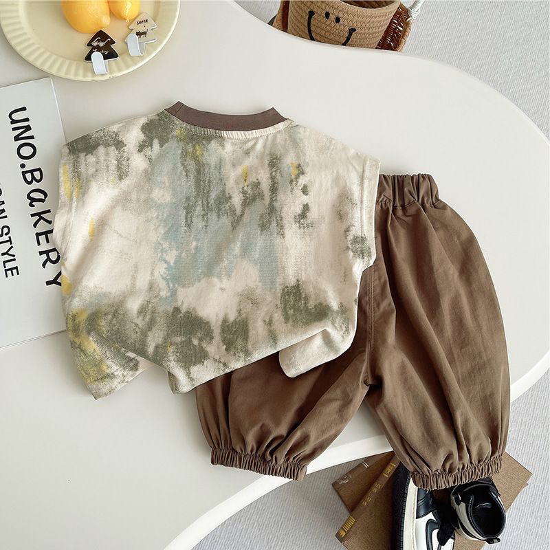 Summer Clothing Drawing For Kids - Ensemble de vêtements d'été coréens pour