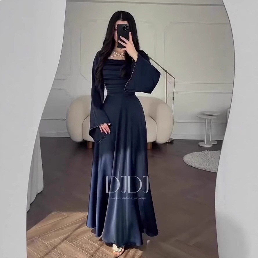 Summer Clothing For Older Women - Robe longue élégante vintage à manches