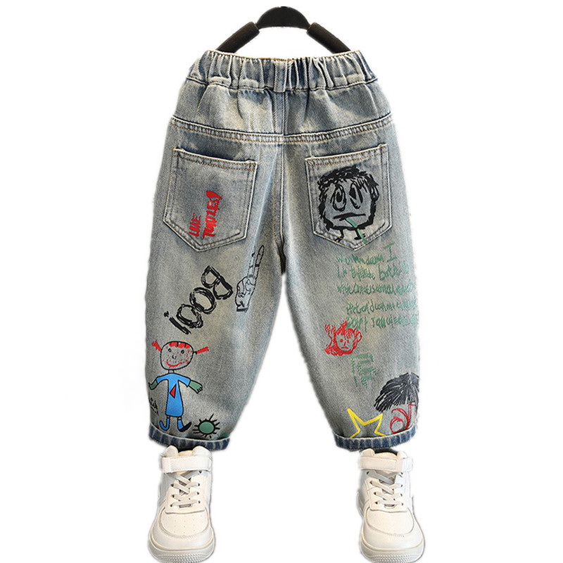 Summer Clothing Drawing For Kids - Bébé garçon jean pour enfants vêtements