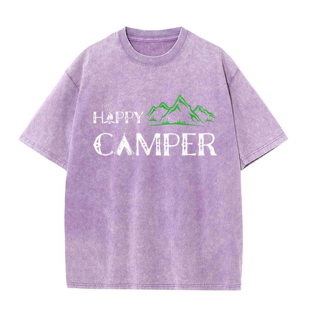 T-shirt de camping Happy Campe - Summer Clothing Canada avis et prix