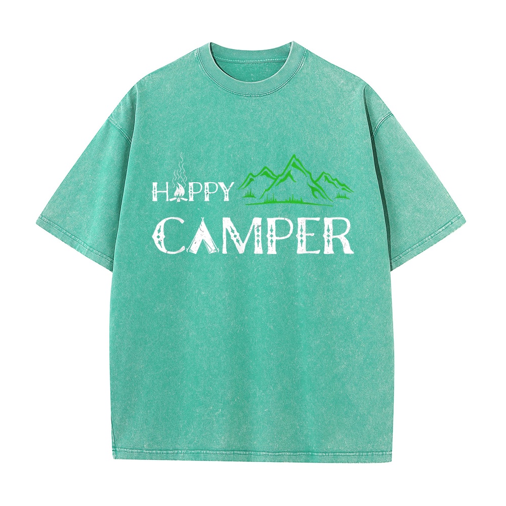 T-shirt de camping Happy Campe - Summer Clothing Canada avis et prix