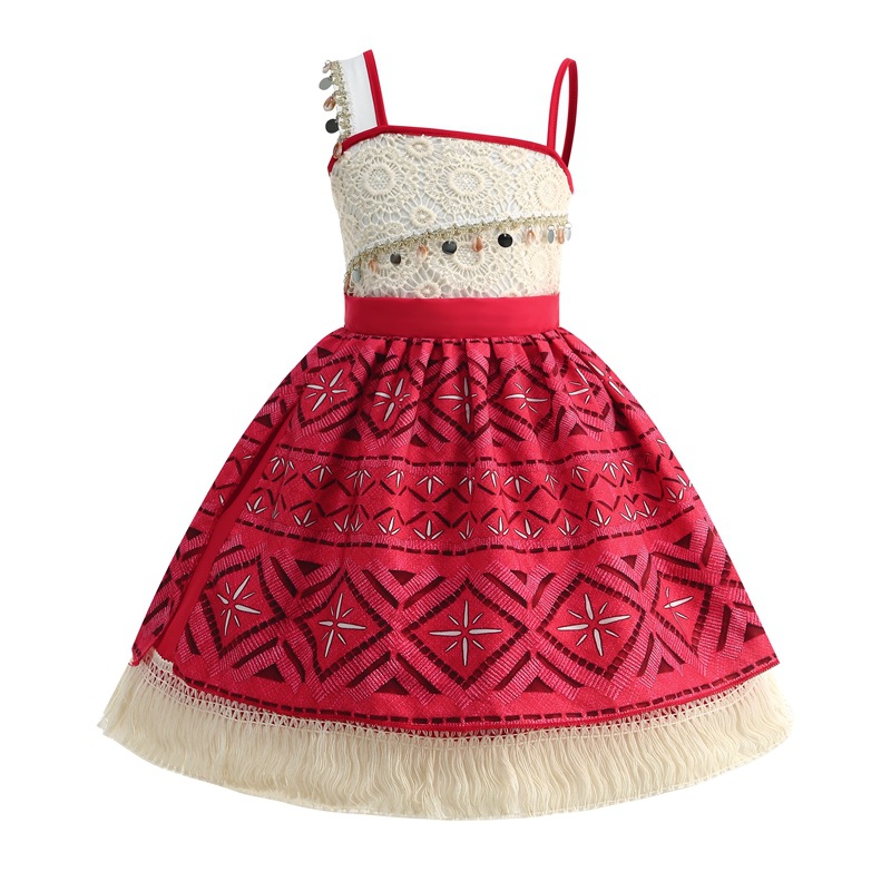 Robe de princesse Vaiana pour  - Summer Kids Clothing avis et prix