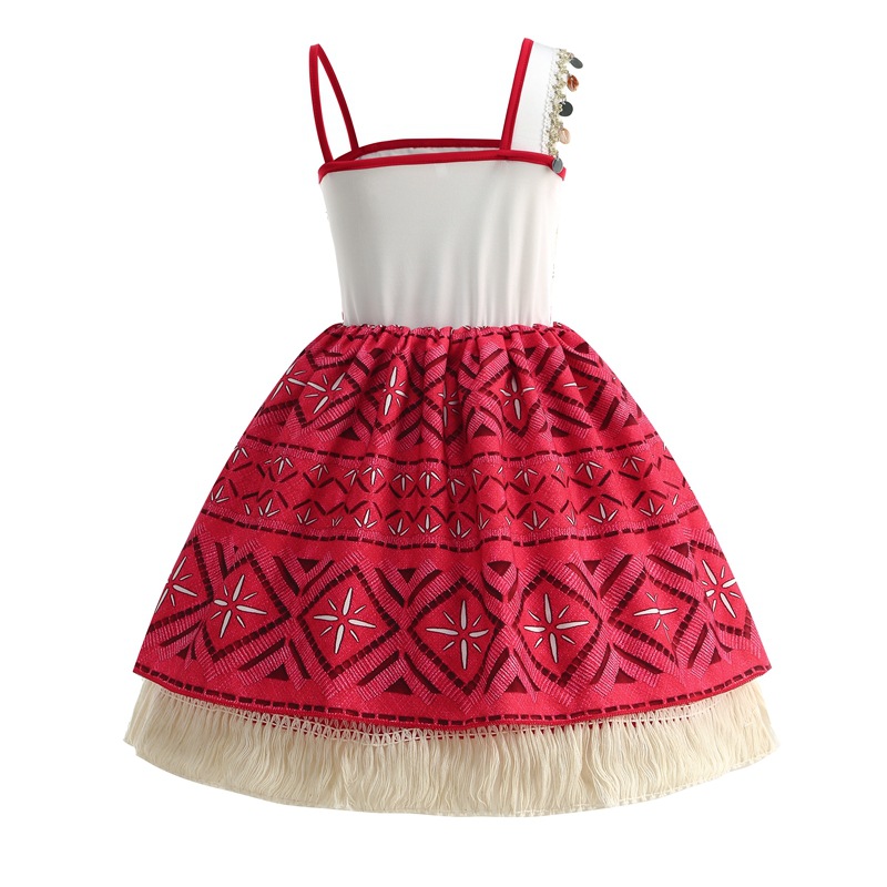 Robe de princesse Vaiana pour  - Summer Kids Clothing avis et prix