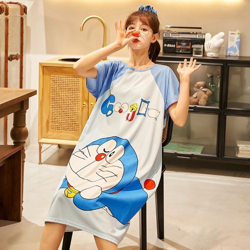 Doraemon – chemise de nuit mig - Summer Nights Clothing avis et prix
