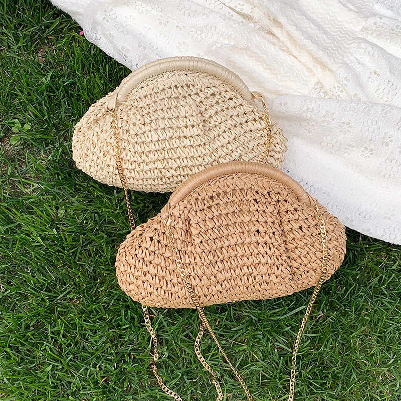 Sac à bandoulière tissé en pai - Beach Bag Straw avis et prix