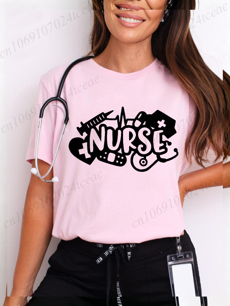 T-shirt pour femme Love Nurse, - Summer Loving Clothing avis et prix