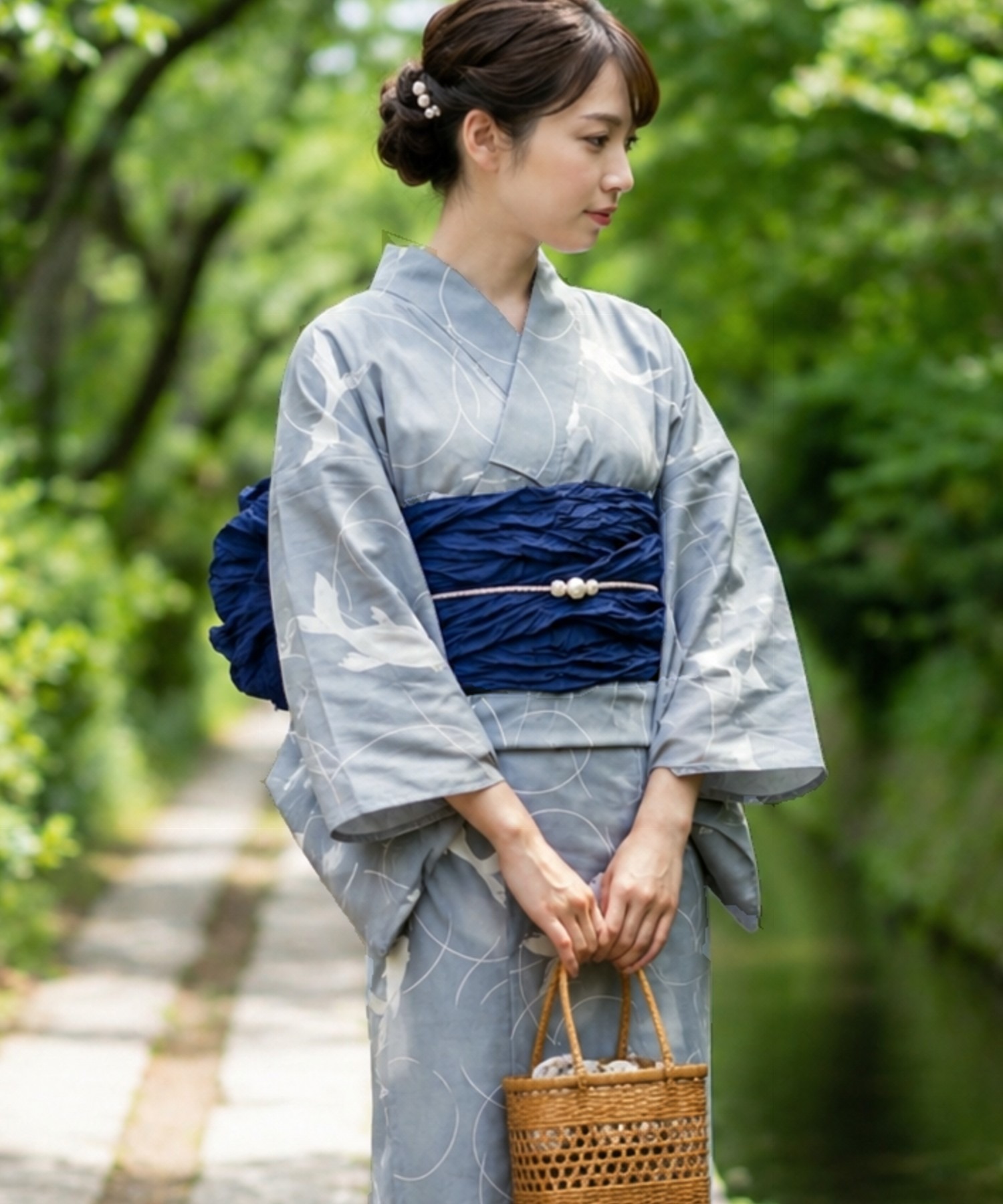 Robe Traditionnelle Yukata Kim - Summer Clothing Girls avis et prix