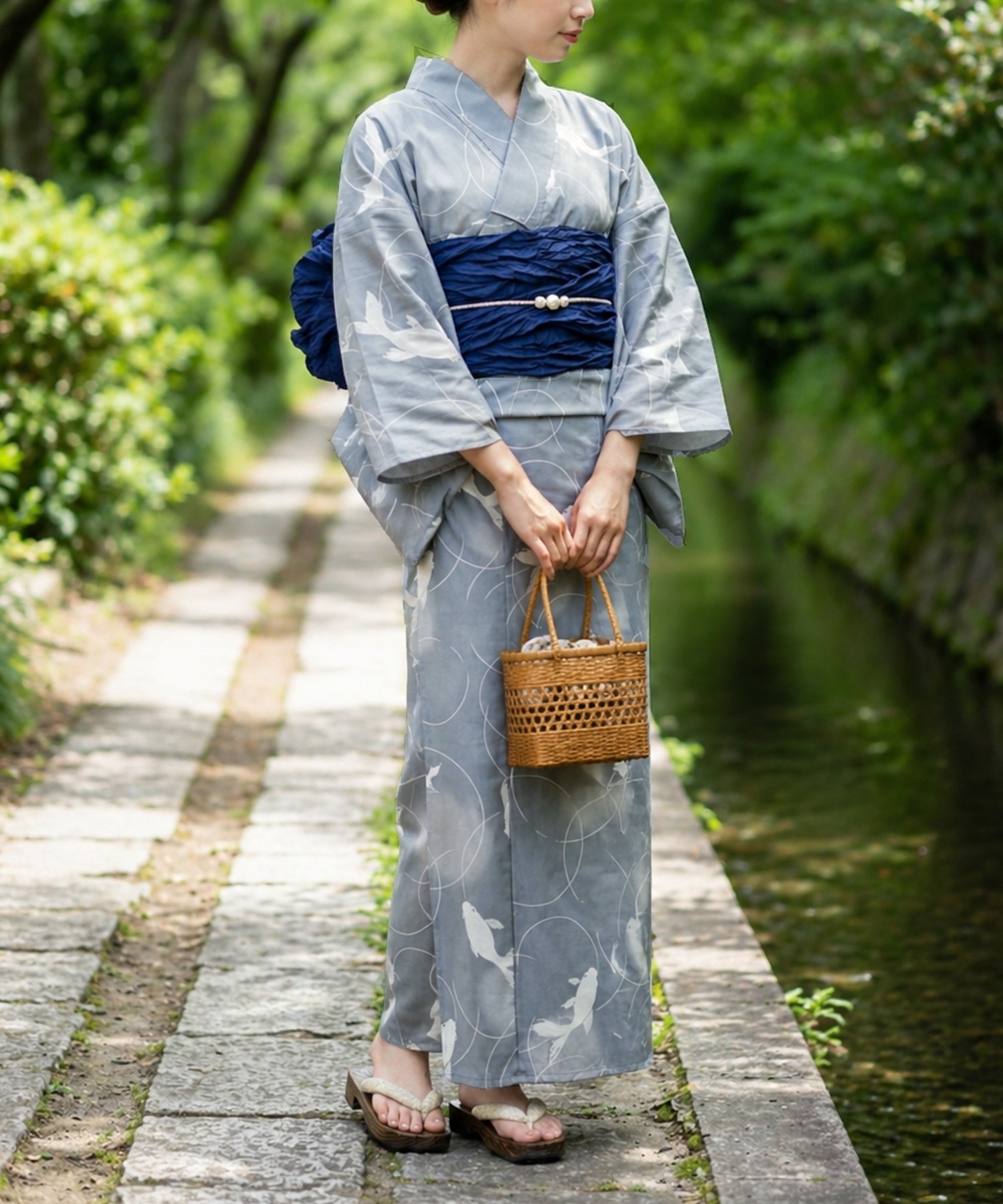 Robe Traditionnelle Yukata Kim - Summer Clothing Girls avis et prix