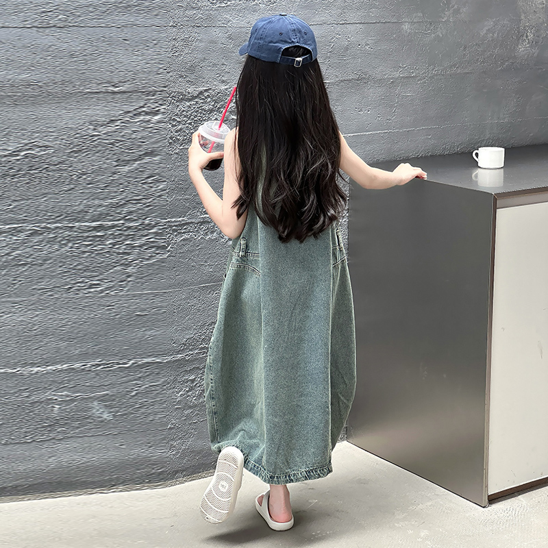 Robe en jean sans manches pour - Summer Clothing Girls avis et prix