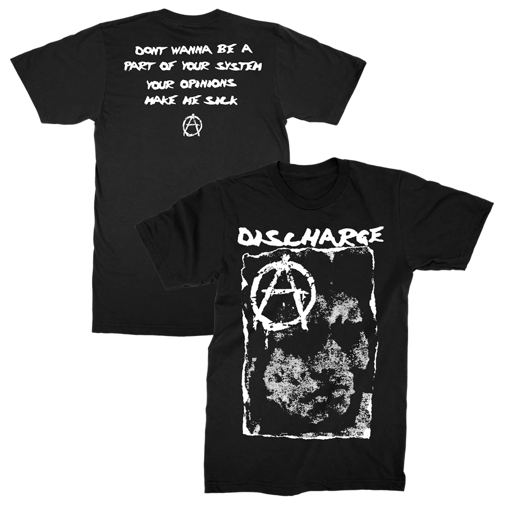 T-shirt UK Discharge Hear Noth - Summer Clothing Uk Men avis et prix