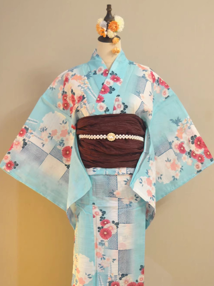 Yukata Kimono traditionnel en  - Summer Clothing Girls avis et prix
