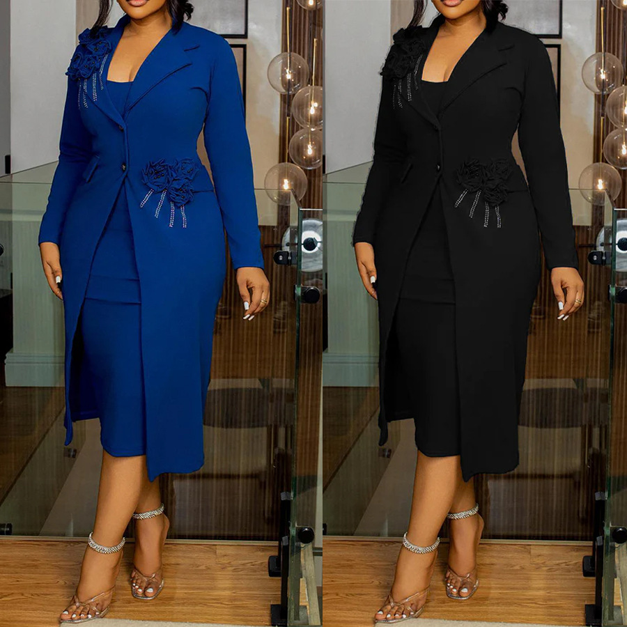 Femmes robe ensembles deux piè - Summer Clothing For Older Women avis et prix